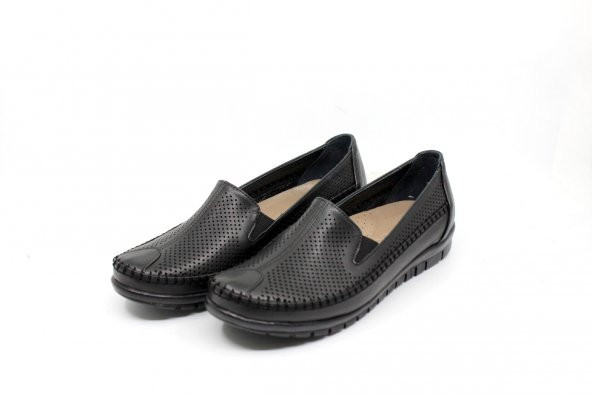 Zerhan 217 Kadın Siyah Günlük Comfort Ayakkabı - 3