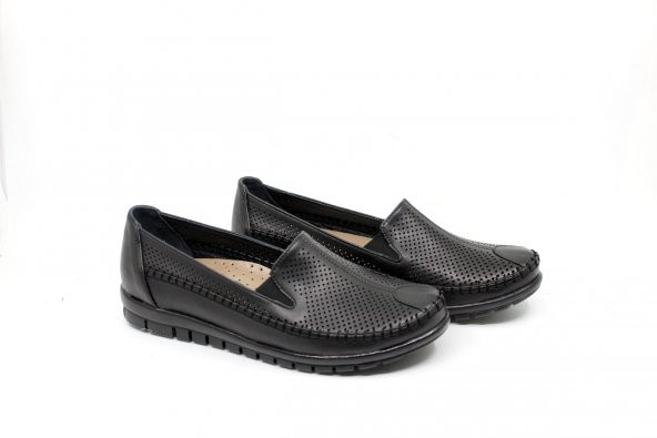 Zerhan 217 Kadın Siyah Günlük Comfort Ayakkabı - 4