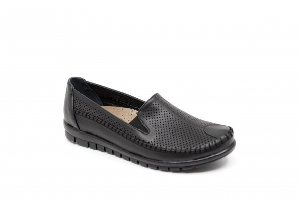 Zerhan 217 Kadın Siyah Günlük Comfort Ayakkabı - 8