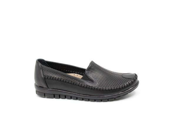 Zerhan 217 Kadın Siyah Günlük Comfort Ayakkabı - 9