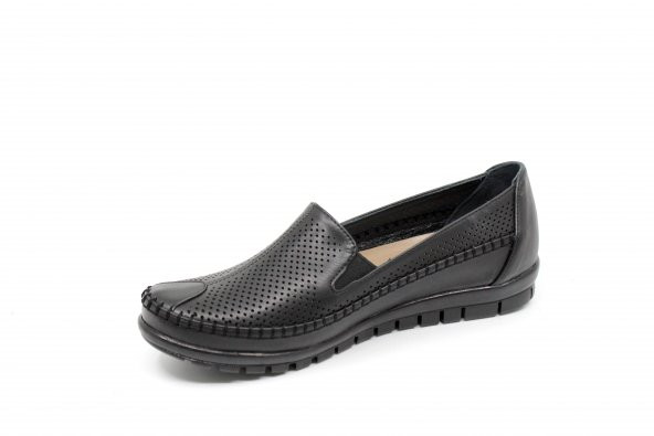 Zerhan 217 Kadın Siyah Günlük Comfort Ayakkabı - 10