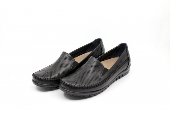 Zerhan 217 Kadın Siyah Günlük Comfort Ayakkabı - 11