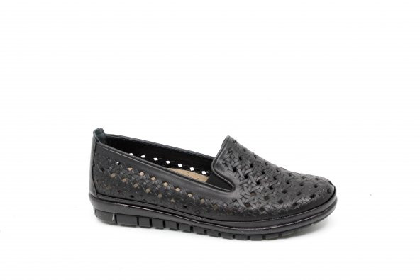 Zerhan 559 Kadın Siyah Günlük Comfort Ayakkabı - 7