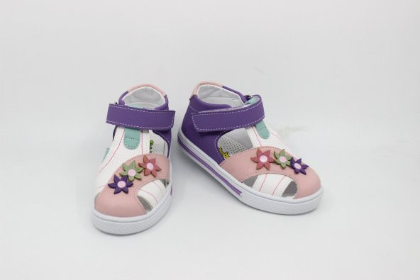 ŞirinBebe 860 Kız Bebek Sandalet Ayakkabı - 4