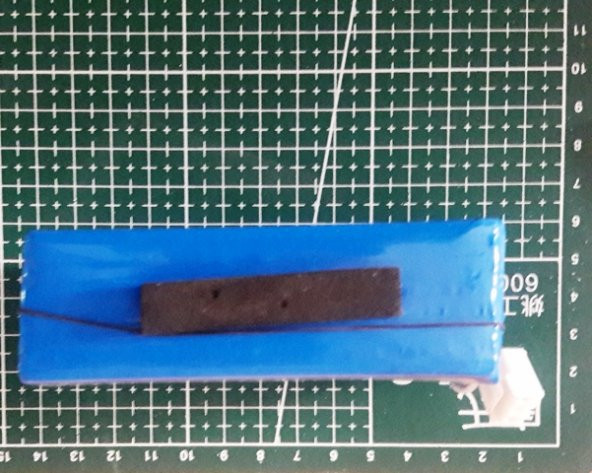 3.7v 26400mAh 40C (97.68Wh) Li-Polymer Batarya Pil - HSLP-456696-1S8P - Resim 3