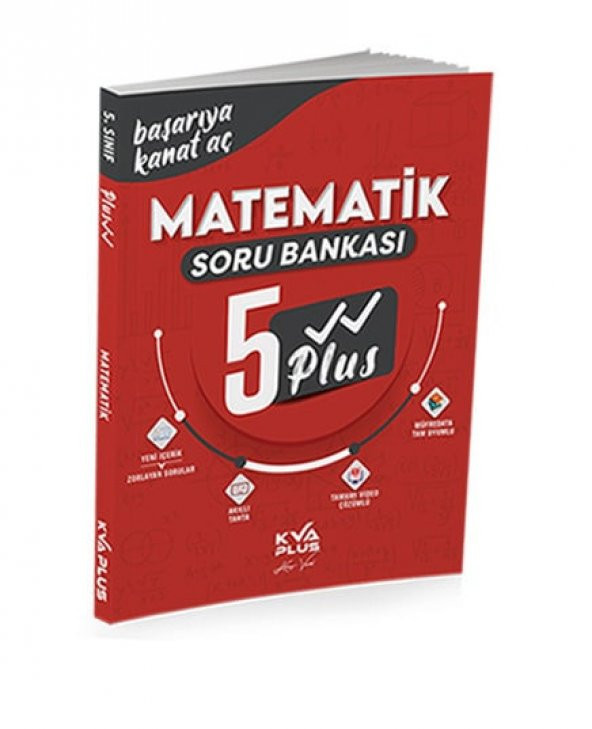 Koray Varol KVA Yayınları 5. Sınıf Matematik Plus Serisi Soru Bankası