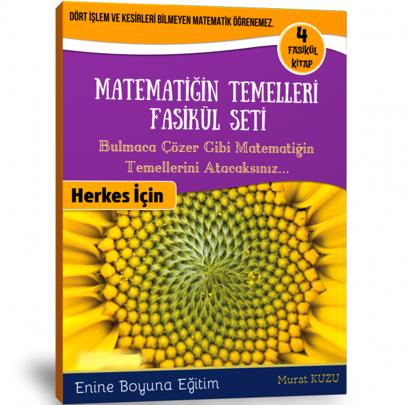 Matematiğin Temelleri Fasikül Seti (4 Kitap) ürün görseli 1
