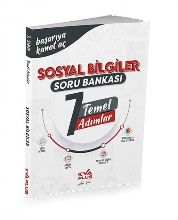 Koray Varol KVA Yayınları 7. Sınıf Sosyal Bilgiler Temel Adımlar Soru Bankası