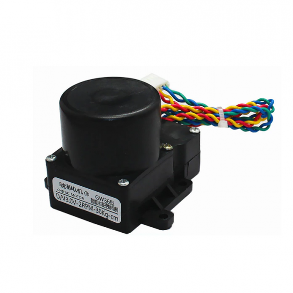 DC 3V 1.3 RPM 36G Tipi Akıllı Su Sayacı Vana Kontrol Motoru - Resim 2