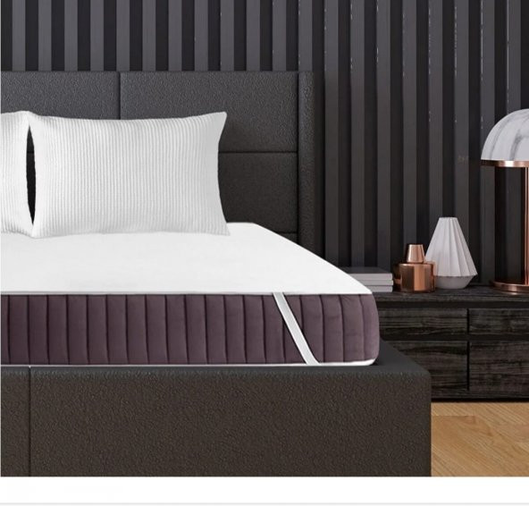 Micro Fit  Dört  Kenar Lastikli TEK  Kişilik Su  Sıvı  Geçirmez Yatak  Alezi  Yatak Koruyucu 90 x 190 CM Pamuklu - 6