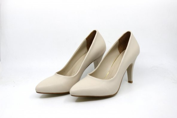 Zerhan C300 Kadın Ten Renk Stiletto - Resim 9