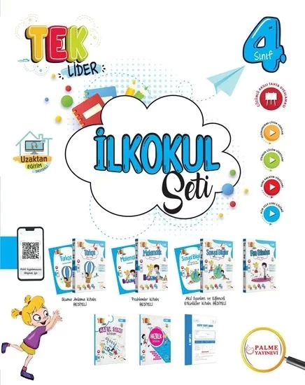 Palme 4.sınıf Tek Lider Ilkokul Seti Yeni