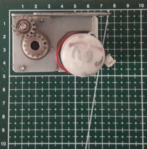 Metal Dişli Sistemi DC 9-24v - 2