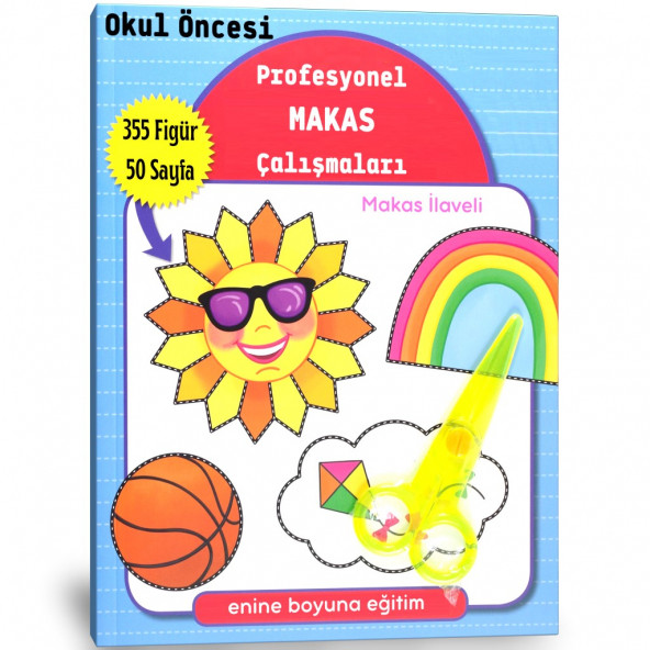 Okul Öncesi Profesyonel Makas Çalışmaları ürün görseli 1