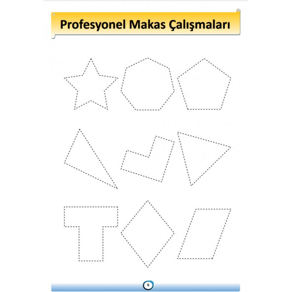 Okul Öncesi Profesyonel Makas Çalışmaları - Resim 2