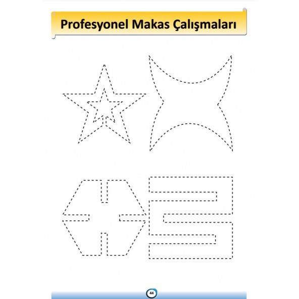 Okul Öncesi Profesyonel Makas Çalışmaları - Resim 4