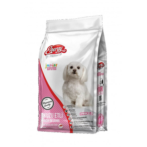 ENERGY KUZU ETLİ YAVRU KÖPEK MAMASI 3 KG