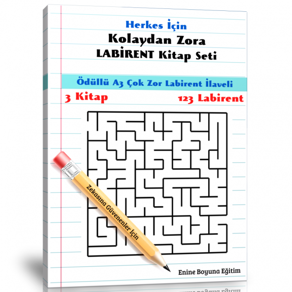 Herkes İçin Kolaydan Zora Labirent Kitap Seti