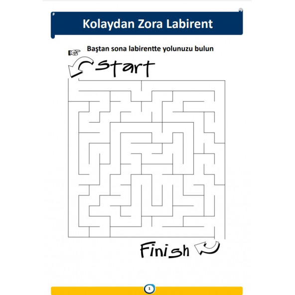 Herkes İçin Kolaydan Zora Labirent Kitap Seti - 2