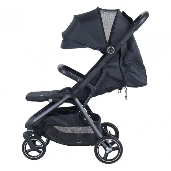 Prego 2026 Smart Fold Travel Sistem Bebek Arabası Siyah - 3