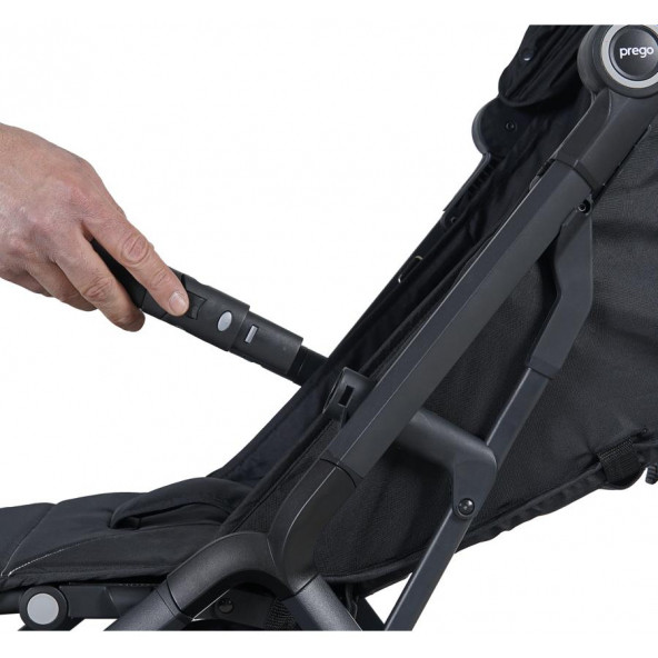 Prego 2026 Smart Fold Travel Sistem Bebek Arabası Siyah - 6
