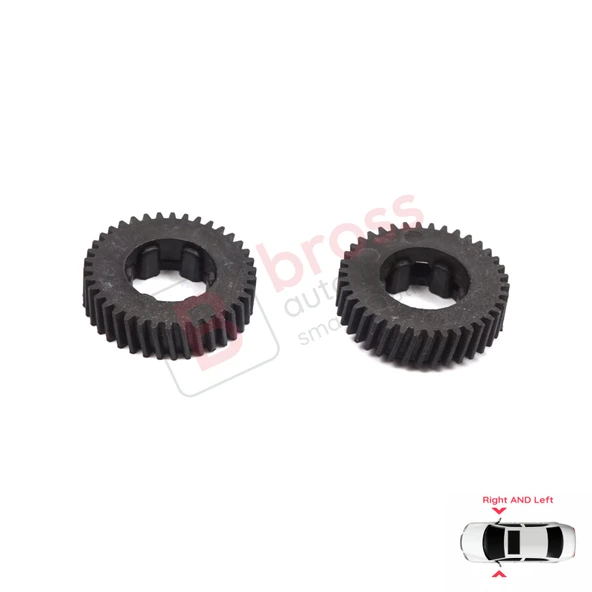 Nissan Qashqai MK2 Murano MK3 Teana MK1 MK2 İçin Yan Dikiz Ayna Katlama Motor Tamir Dişli Seti - Resim 4