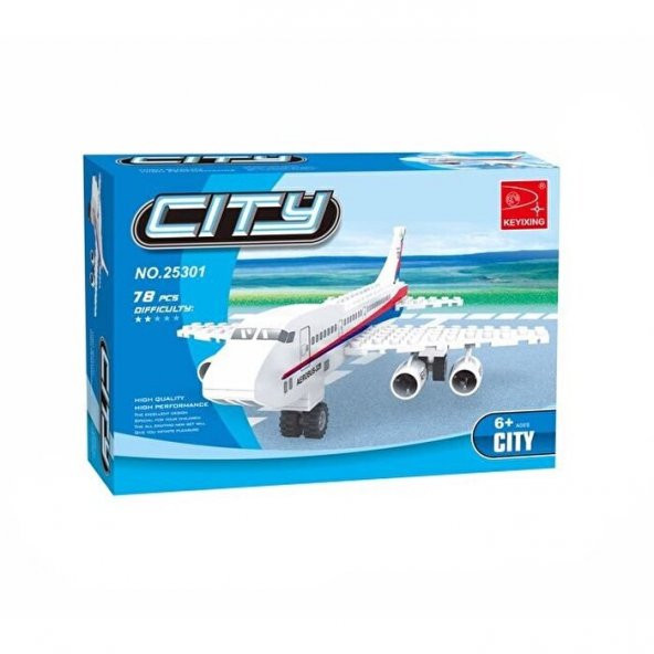 Ausini City 78 Parça Yolcu Uçağı - 2