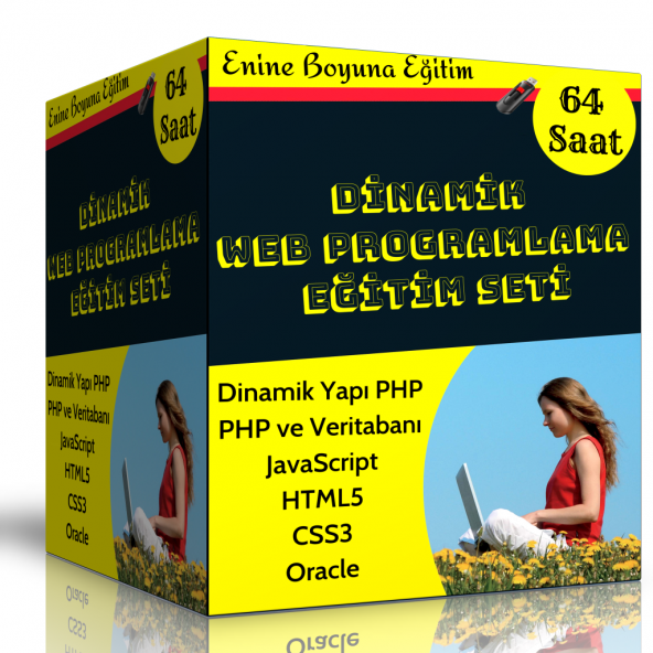Dinamik Web Programlama Eğitim Seti (64 Saat Anlatım)