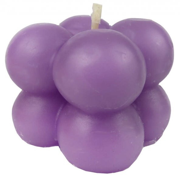 MUM BUBBLE MAKARON MOR 3,5X3,5 CM 1 ADET - 5