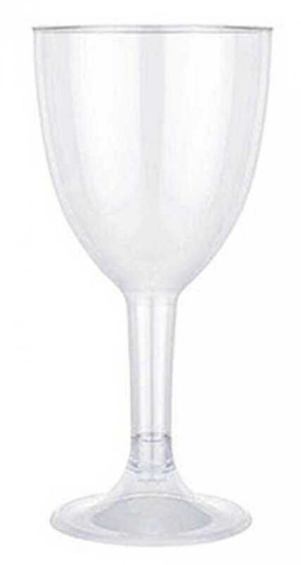 KADEH AKRİLİK 185 CC ŞEFFAF 6 ADET - Resim 2