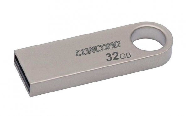 Concord 32Gb Usb 2.0 Double Metal Flash Bellek (C-U32)