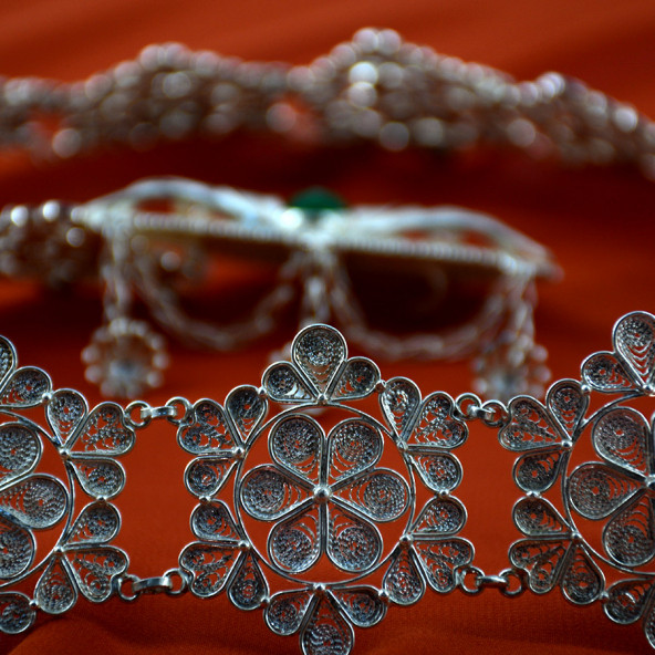 Çiçek Formlu Kemer - 2