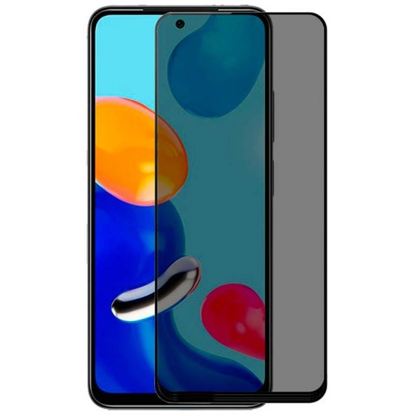 Xiaomi Redmi Note 11 Mat Nano Gizli Hayalet Ekran Koruyucu Yandan Gözükmez