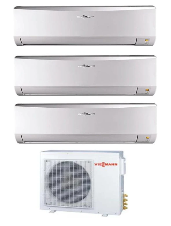 Viessmann Vitoclima Multi 1+3 Sistem (O4F3100M2) 9+18+24 İç 10,5 kw Dış Ünite