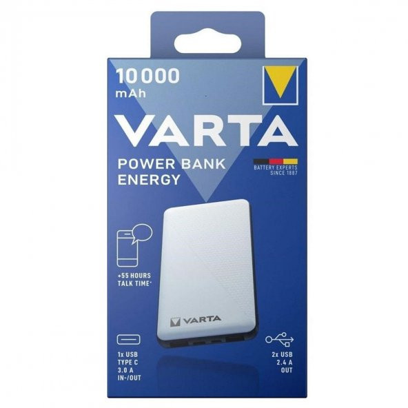 Varta 57976 Power Bank Energy 10000Mah