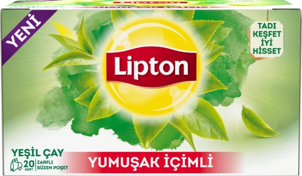 Lipton Yumuşak İçimli Yeşil Bardak Poşet Çay