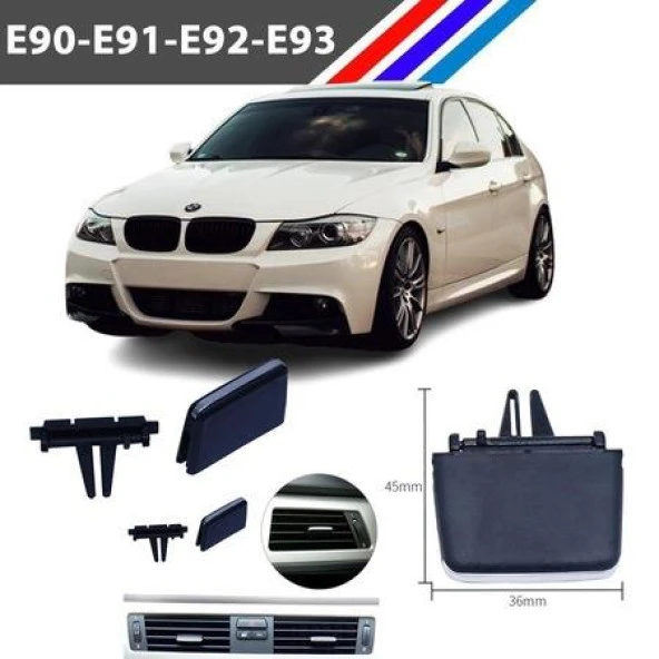 Bmw E90-E91-E92-E93 Klima Gril Panel Düğmesi 2005 - 2011