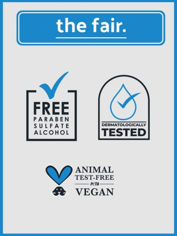 the fair. Nem Destekli Kırışıklık Karşıtı Vegan Cilt Bakım Seti - 9