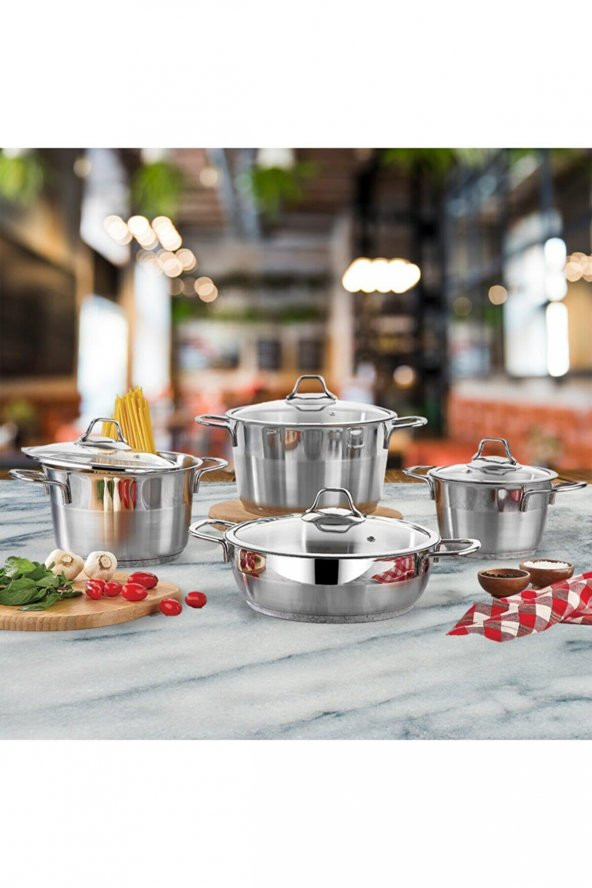 Gülsan Deniz Tencere Seti 8 Parça - 4