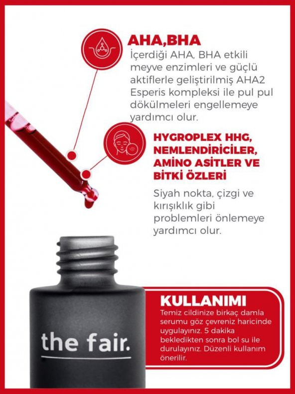 the fair.  Nem Destekli Leke Gözenek ve Kırışıklık Karşıtı Vegan Bakım Seti - 6