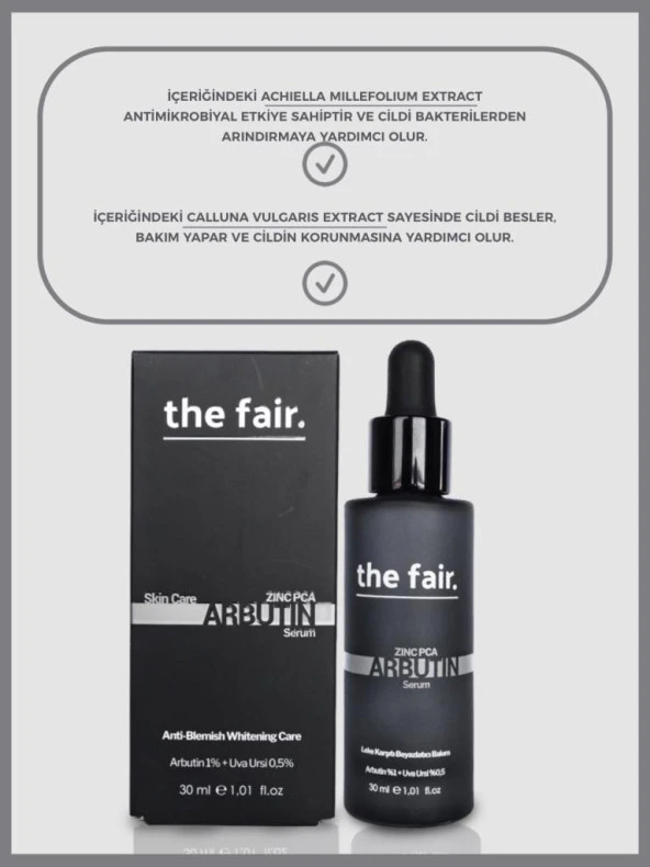 the fair. Leke ve Gözenek Bakım Seti Vegan-60 ML - 4