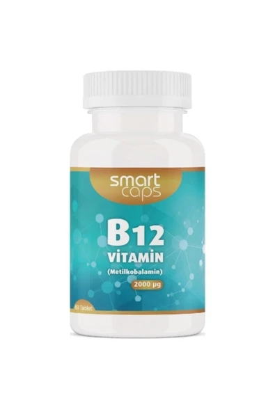 Smartcaps Vitamin B12 2000 gr 60 Tablet
