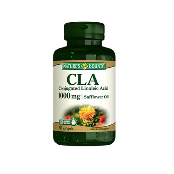 Natures Bounty CLA 1000 mg 50 Softjel