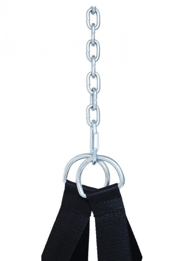 Desfabe Polydes 80x25 Cm Kolonlu Boks Kum Torbası Siyah+Askı Aparatı - 3