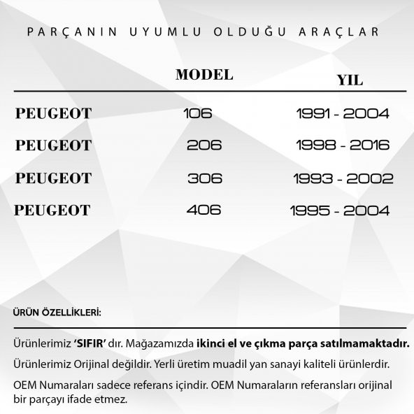 Peugeot  için Yale  Uzaktan Kumanda Anahtar Düğmesi Kabı-Logolu - 3