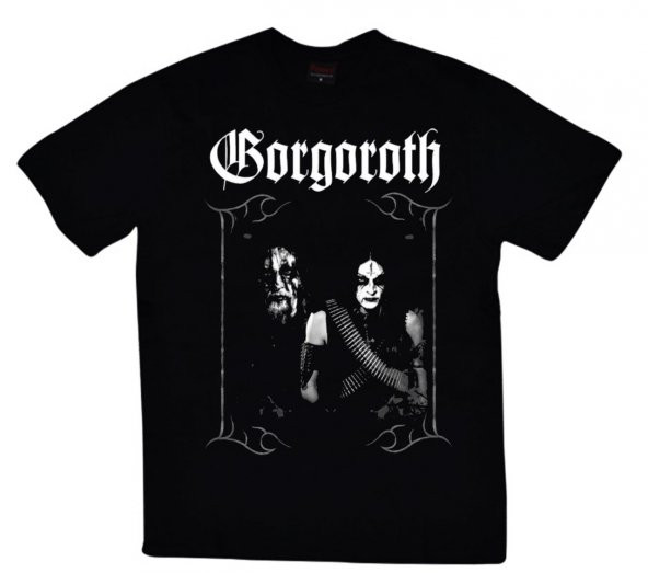 Gorgoroth Baskılı T-shirt    SİYAH 3XL