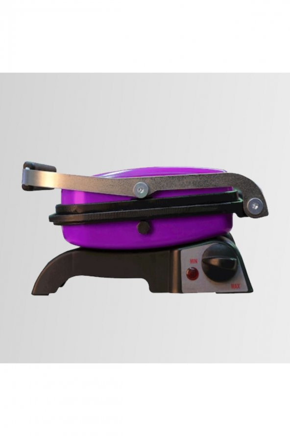 Tuğra Döküm Mini Tost Makinesi - Mor - 2