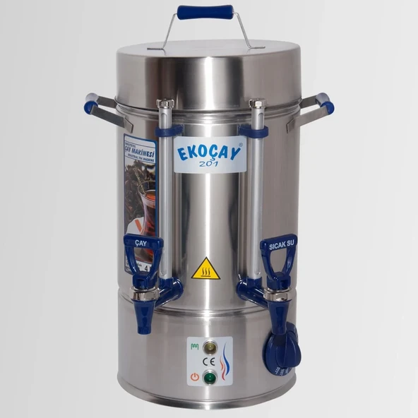 Tuğra Ekoçay Elektrikli Semaver 30 Bardak 4 Litre Çay Makinesi