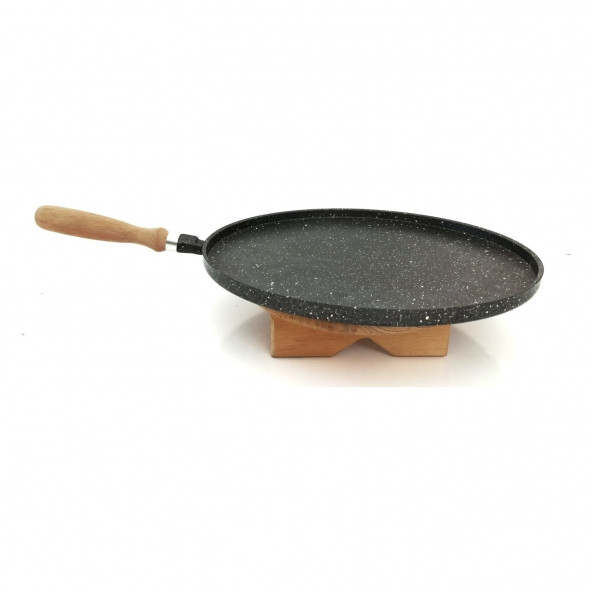 Mutfakça Granit Döküm Gözleme Tavası 36 cm - 2