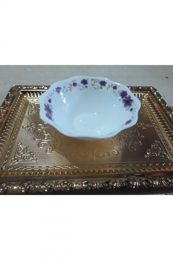 Porgold Opal Çorba Kase 6 Adet - Mor - 2